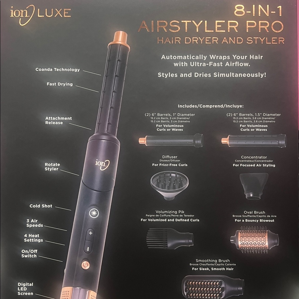 Ion 8-in-1 Airstyler Pro - Picture 2 of 7